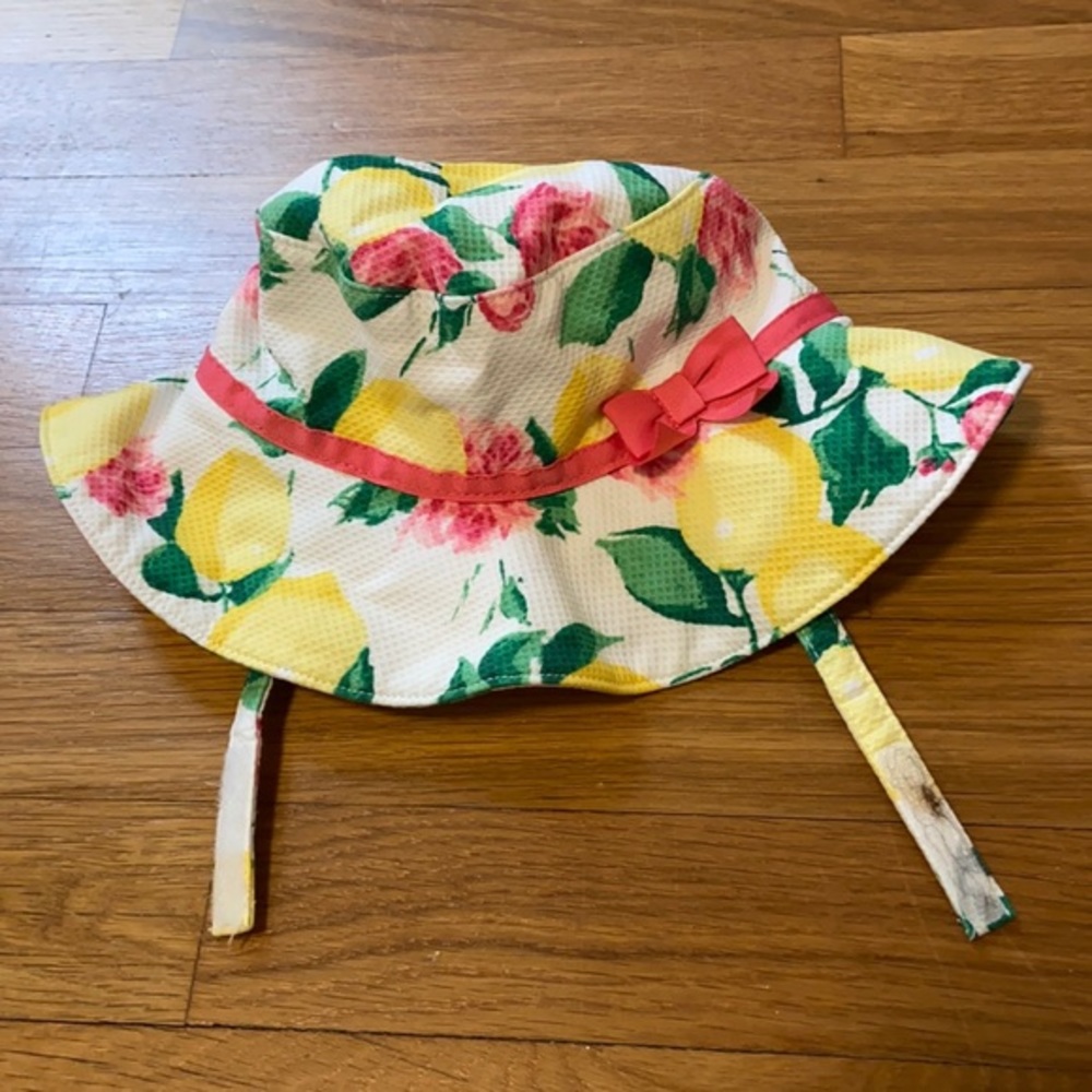 Janie and jack floral sunhat